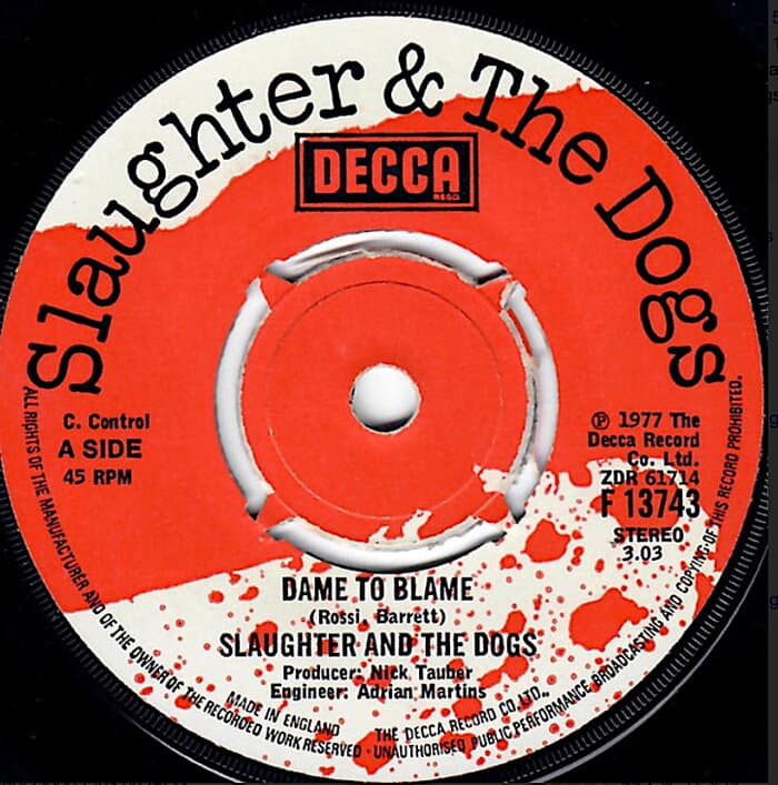 Dame To Blame / Johnny T