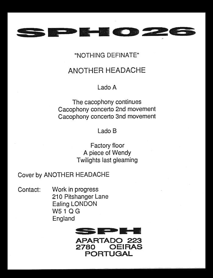 Nothing Definate