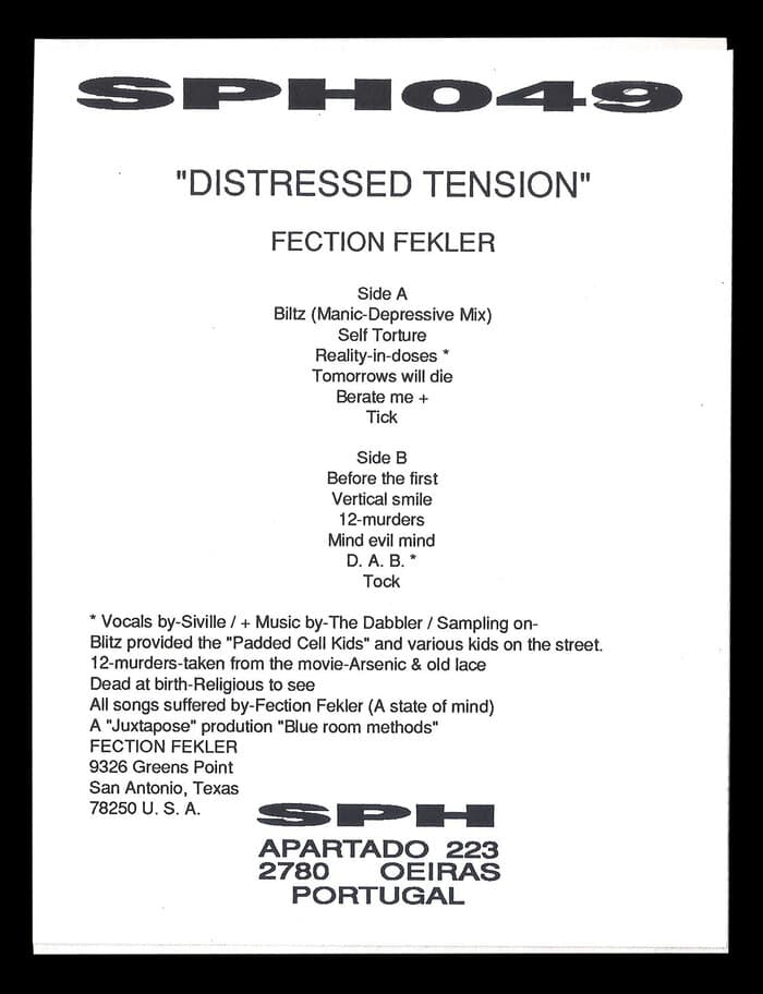 Distressed Tension