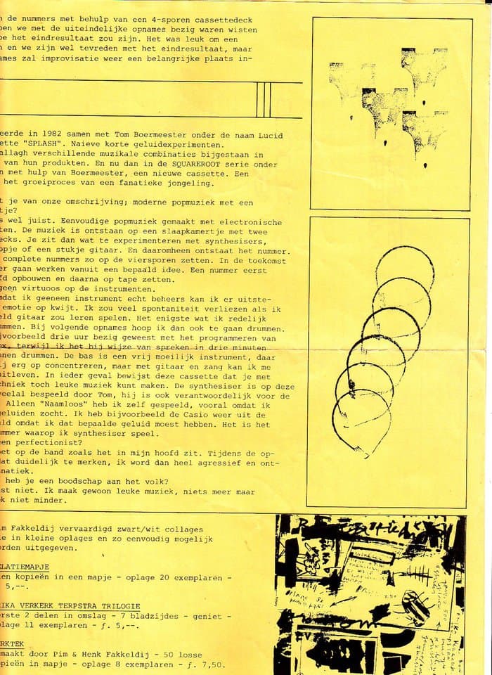 Stichting Update Materials (STUM) Catalogue 1984 and Tape Overview