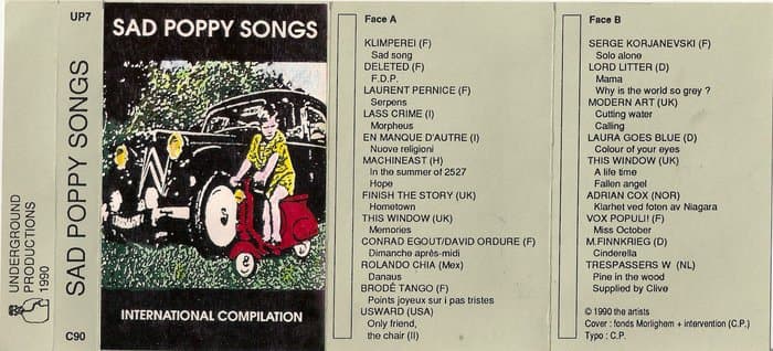 Sad Poppy Songs  C90)