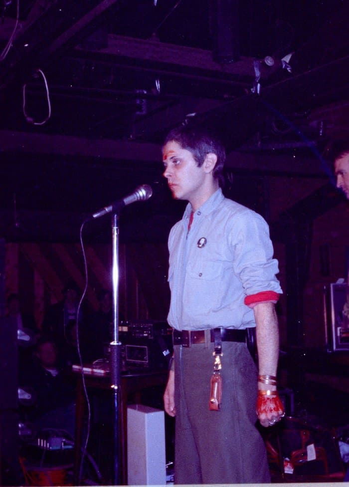 16 Photos by Peter Bargh Throbbing Gristle live at Rafters 4 December 1980