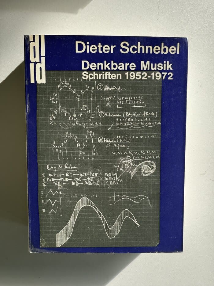 Denkbare Musik. Schriften 1952 - 1972