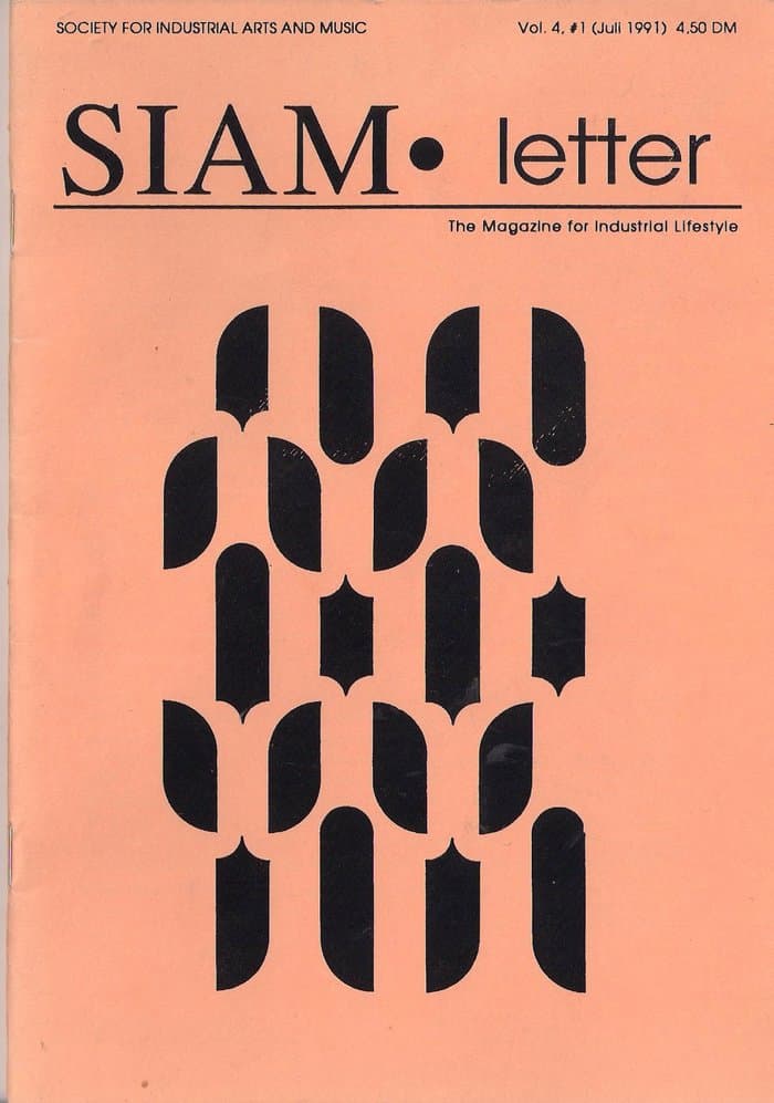 Siam Newsletter Vol.4 No 1
