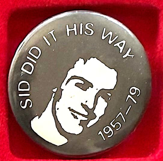 2 x Sid Vicious Buttons
