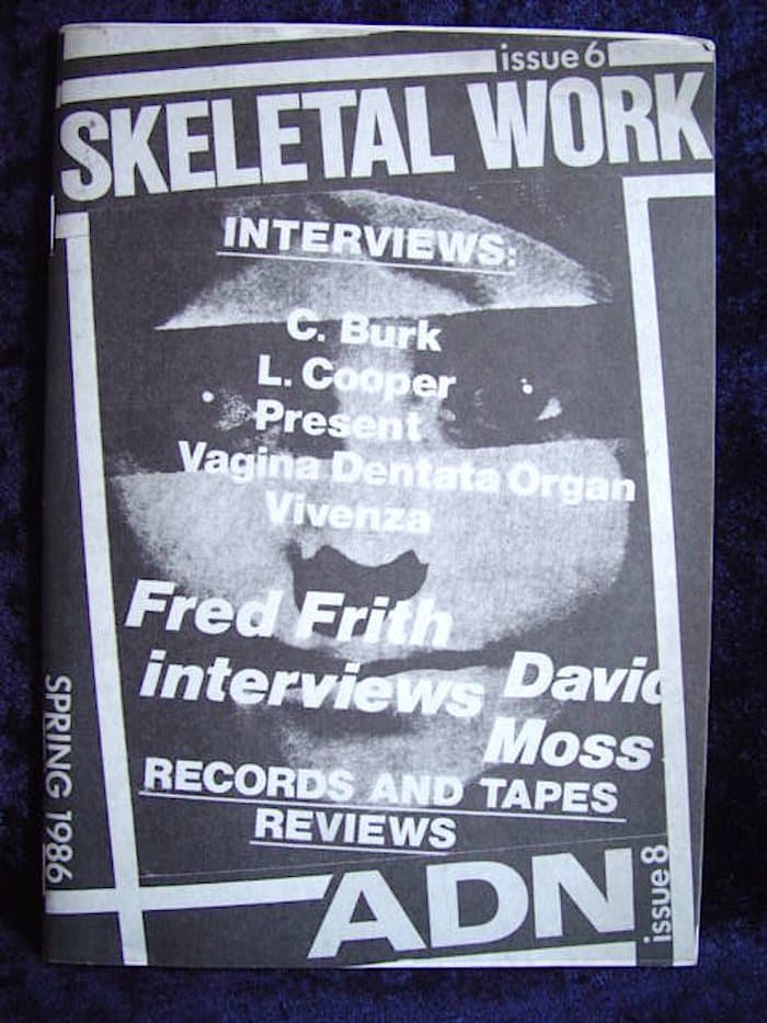 ADN issue 8 with Skeletal Work issue 6
