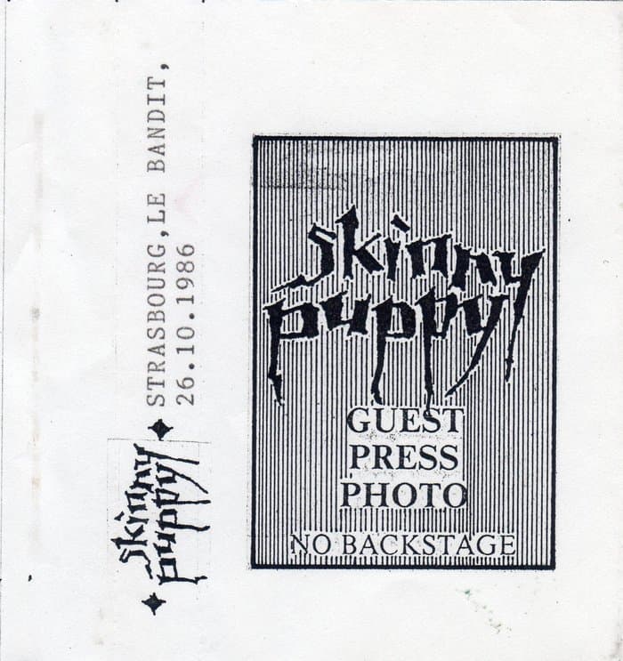 Live Strassbourg, 26.10.1986