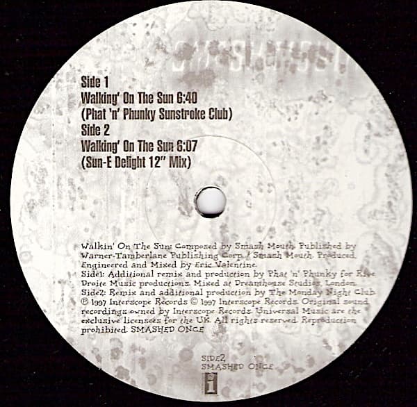 Walkin' On The Sun (The Remixes)