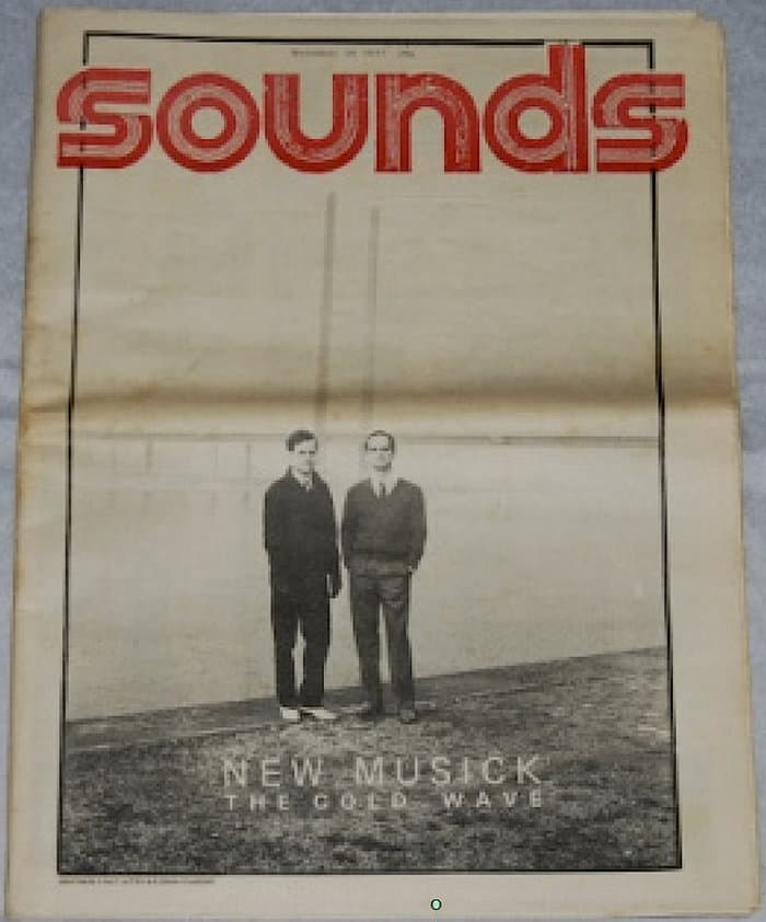 Article in Sounds 26 November 1977