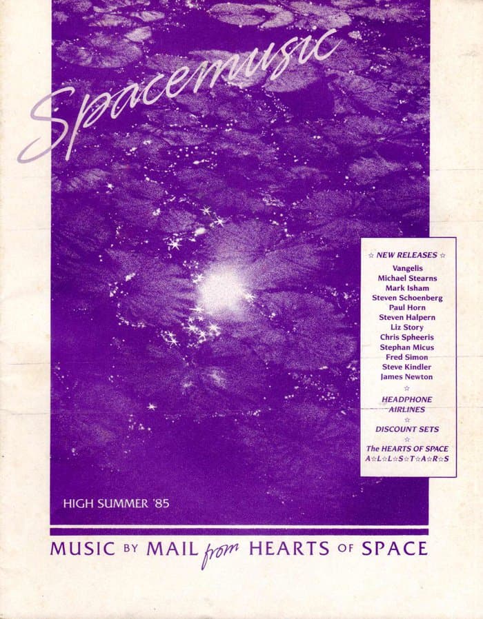 Spacemusic High Summer 1985 Catalogue