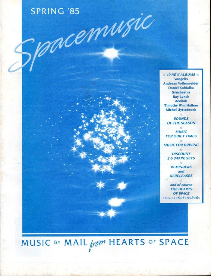 Spacemusic Spring 1985 Catalogue
