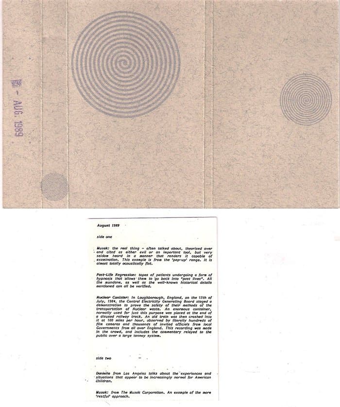 Spiral 4 August 1989