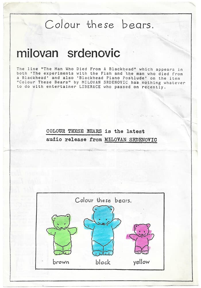 Colour These Bears Promo