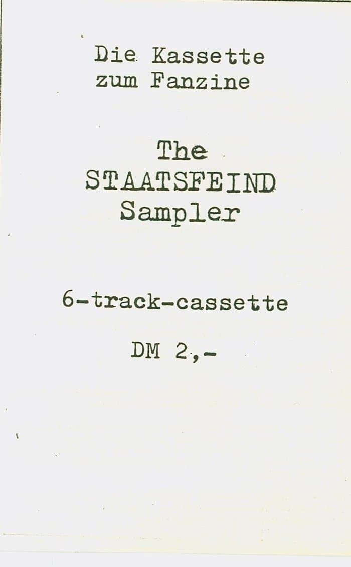 the Staatsfeind Sampler