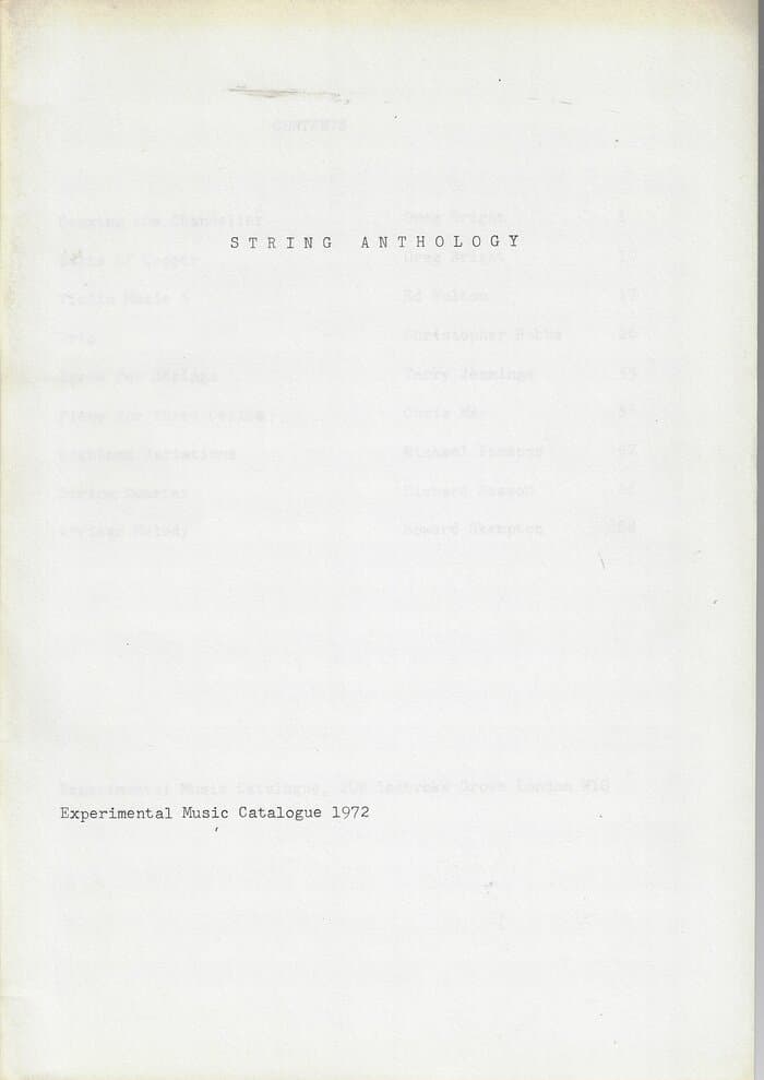 05. String Anthology