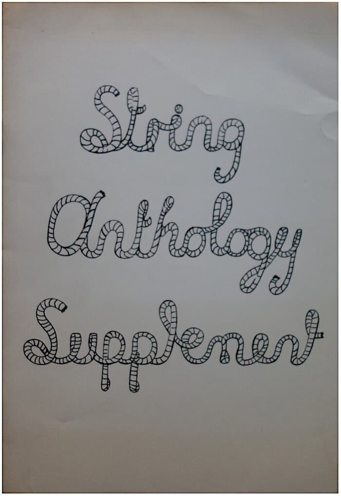 05a. String Anthology Supplement