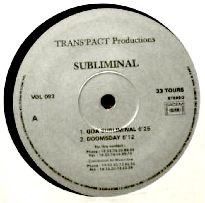 Goa Subliminal