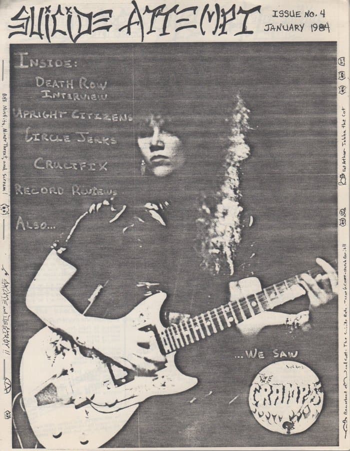 Suicide Attempt No.4 (Jan.84)