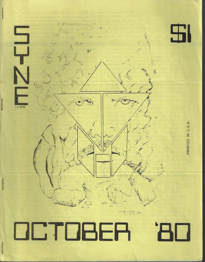 Syne October 1980 (Syne Vol.4 No.3)