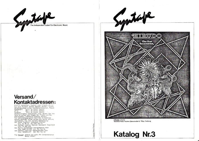 Syntape Catalogue 1, 3 and 5