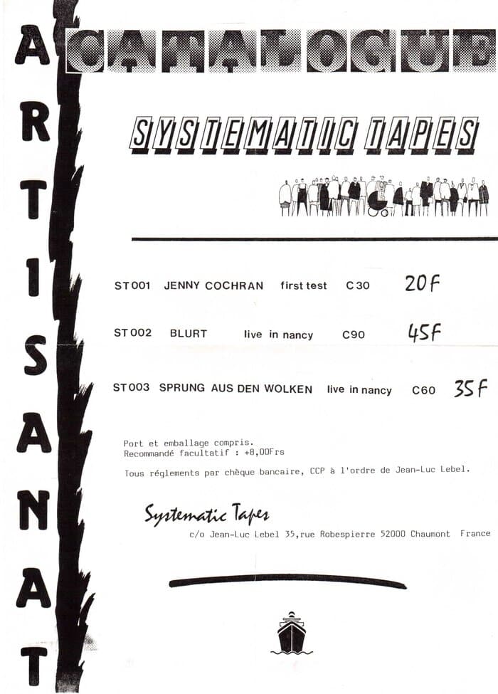 Systematic Tapes Artisanat Catalogue