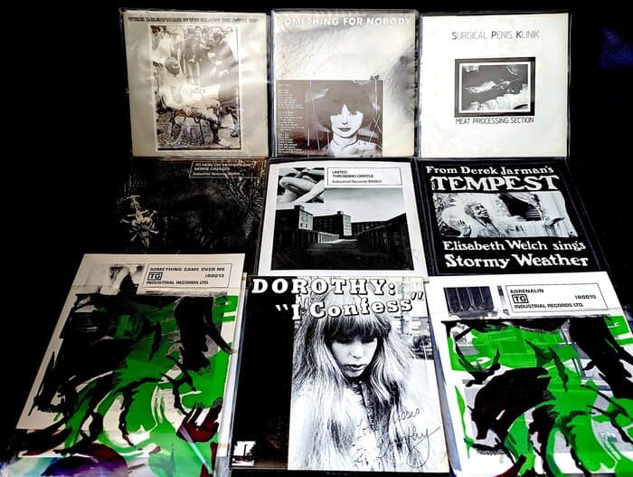 All 9 Industrial Records 7inches