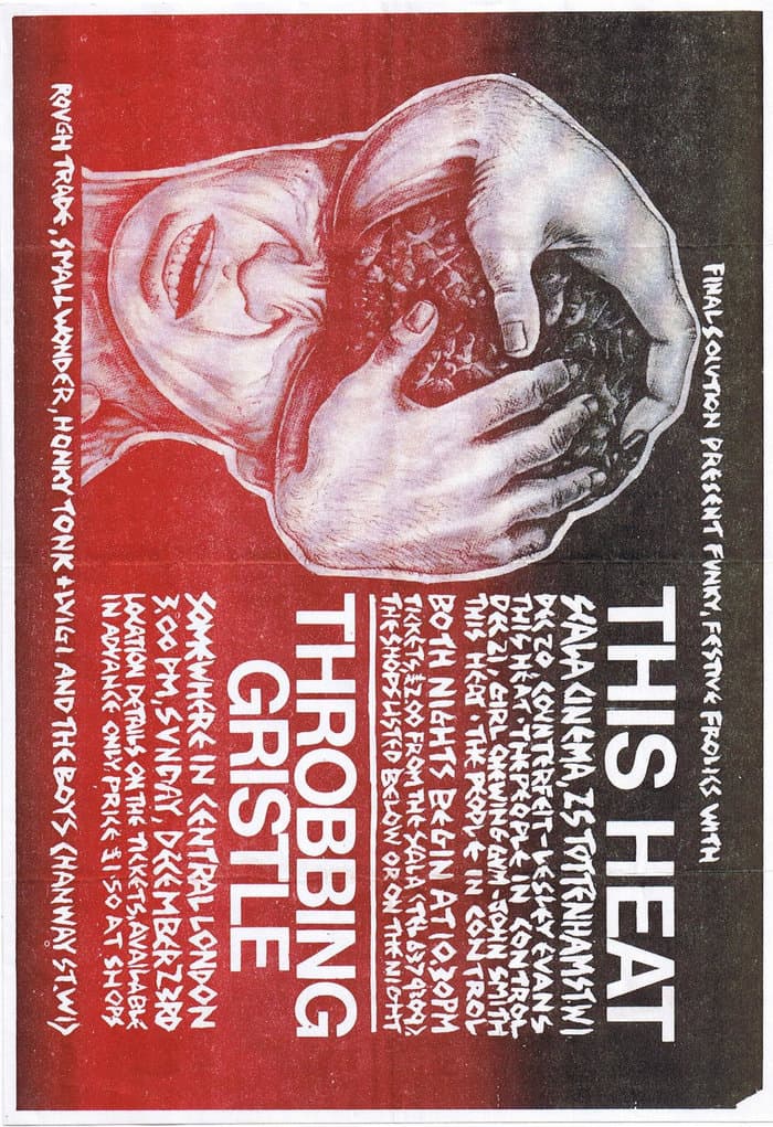 Poster Butler's Warf 23th December 1979