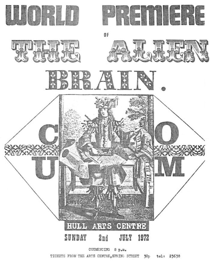 Alien Brain Poster
