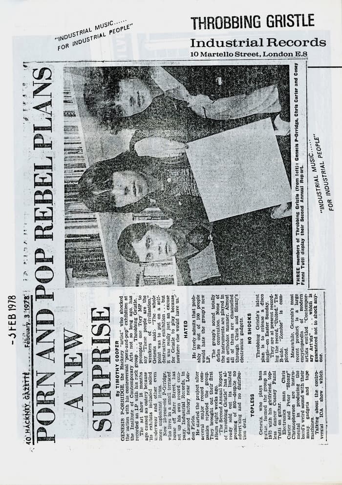 Flyer: Hackney Gazette Press