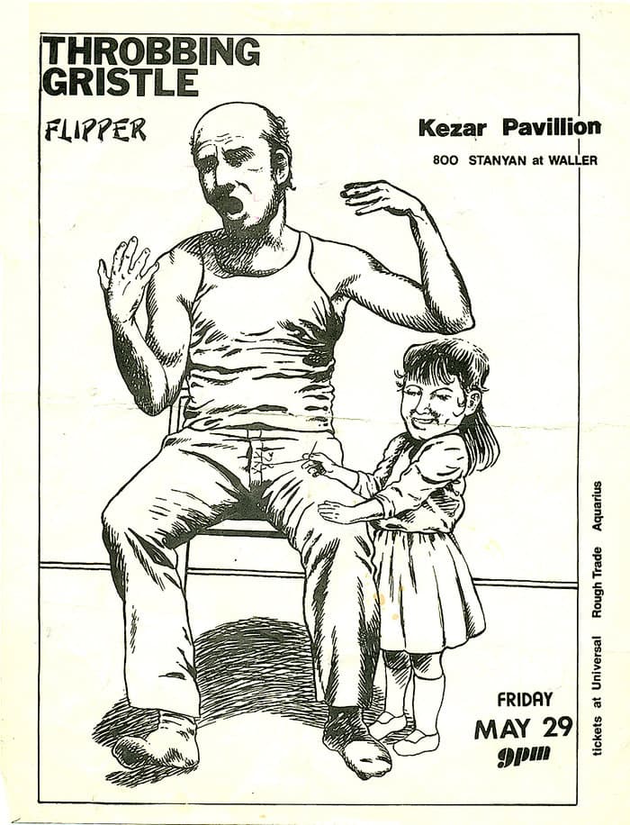 Flyer for Live Kezar Pavillion May 29th