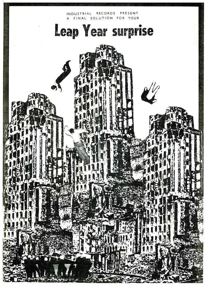 Poster industrial Records Present a Final Solution for your LEAP YEAR SURPRISE