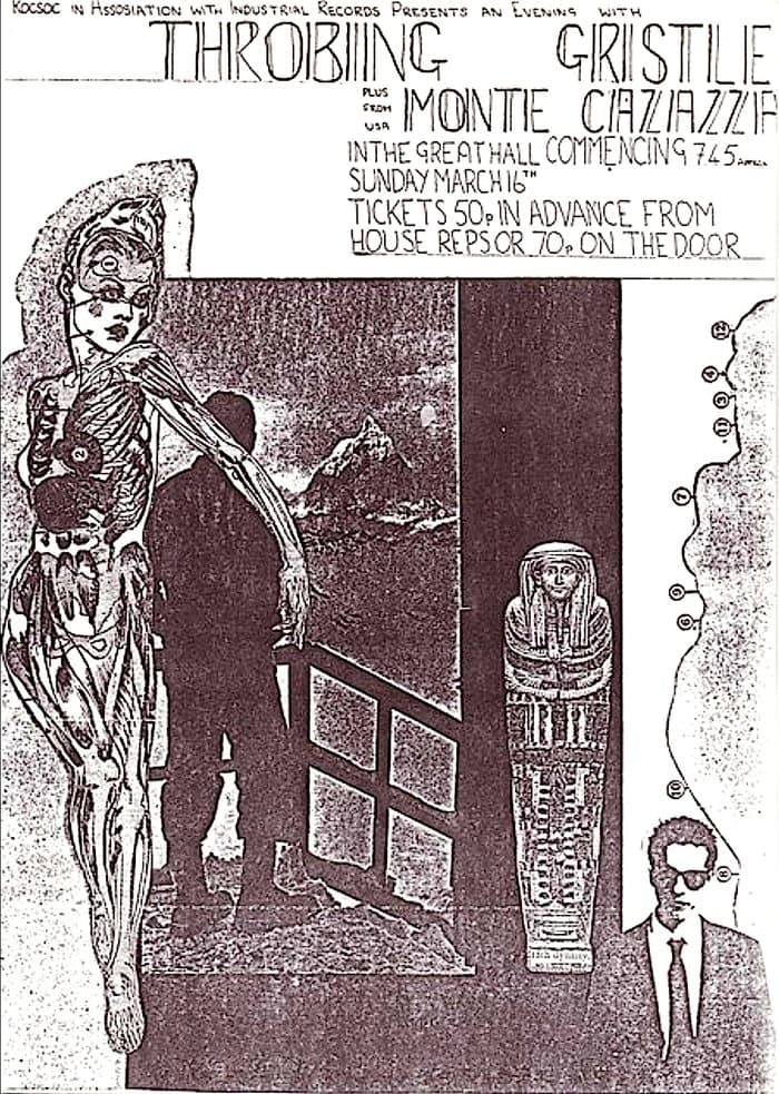 Poster Oundle School 16th March 1980