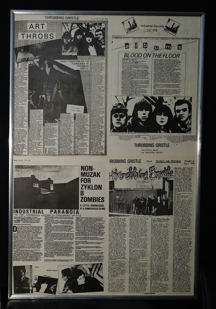selected Industrial Records Press Clippings