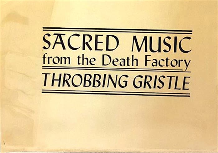 Sacred Music from the Death Factory envelope