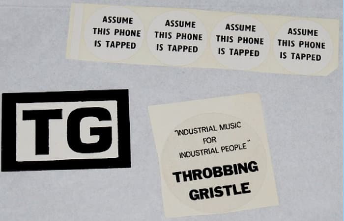 Two Stickers (TG Symbol and Assume)