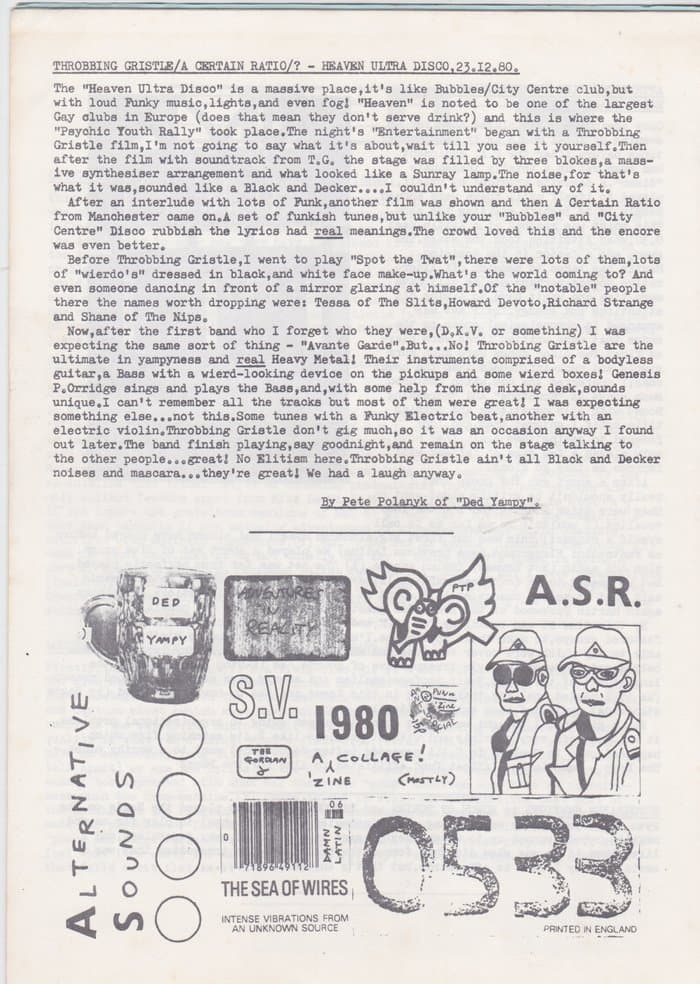 Gig-Review in Damn Latin No.7 by Peter Polanyk
