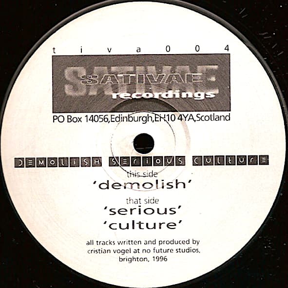 Demolish Serious Culture