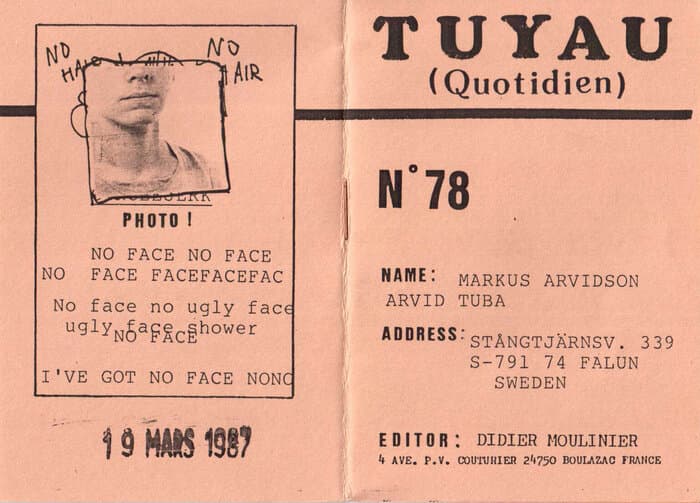 TUYAU N° 78