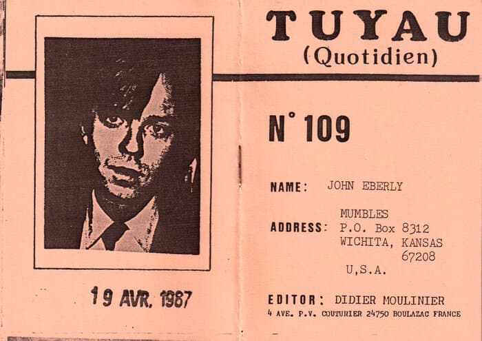 TUYAU N° 109