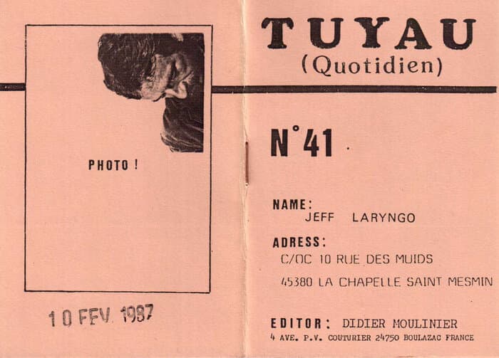 TUYAU N° 41