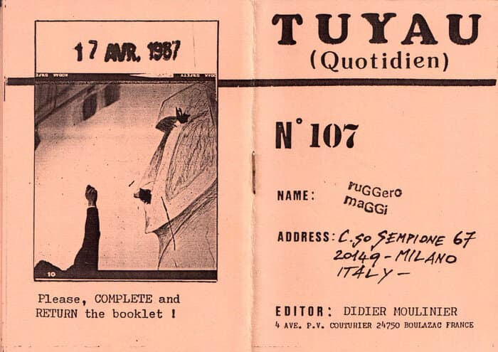 TUYAU N° 107