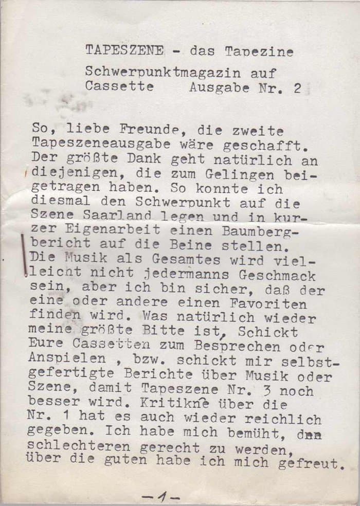 Tape Szene 2