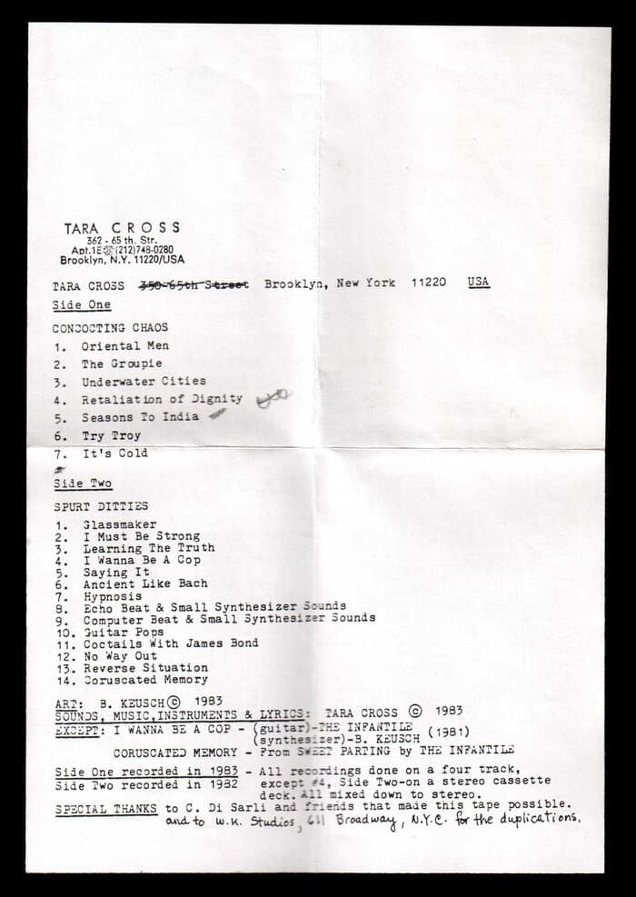 Concocting Chaos / Spurt Ditties (2nd version)