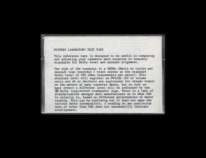 Test Tape