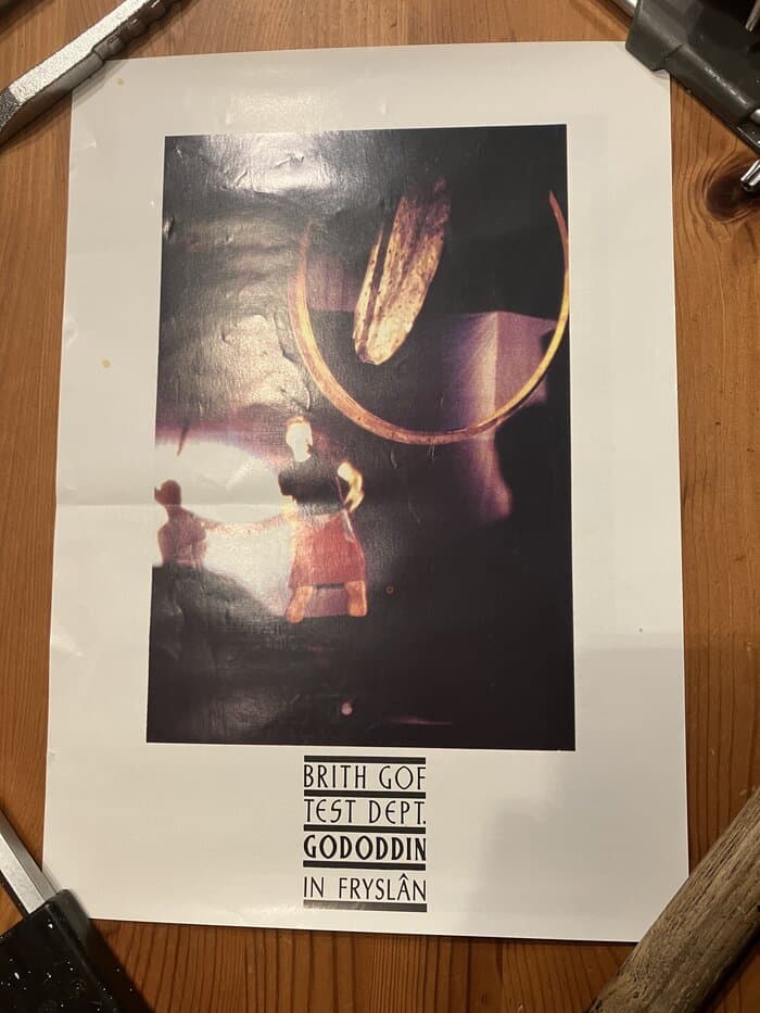 Test Dept. / Brith Gof poster