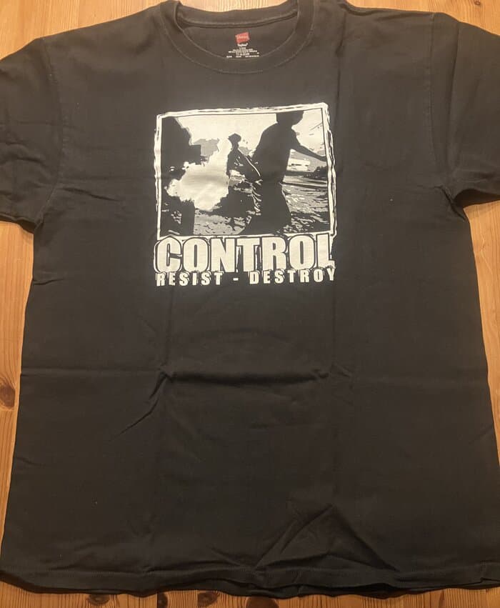 Test Dept control shirt