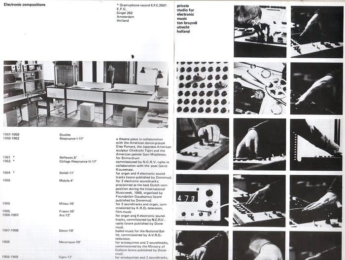 Info-Booklet (Private Studio for electronic music)