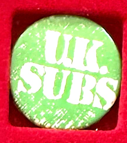 2 x UK Subs Button