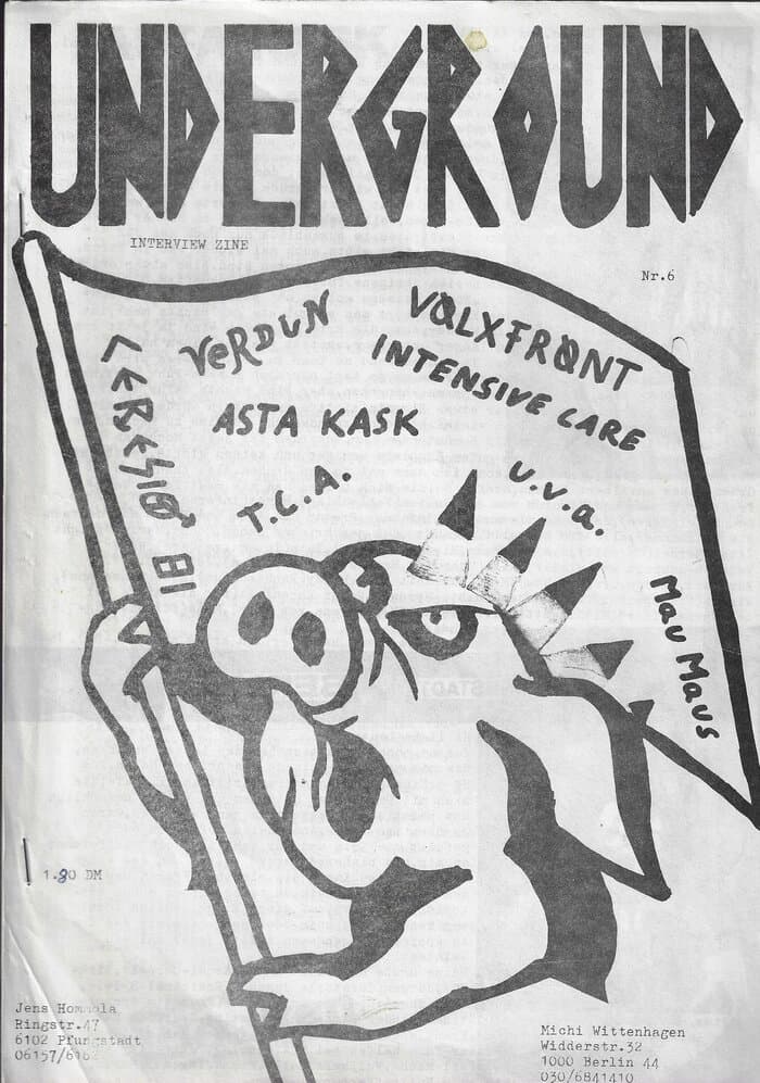 Underground Interview Zine No.06