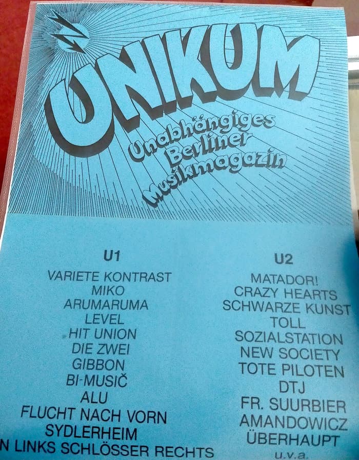 Unikum 1 Promoposter